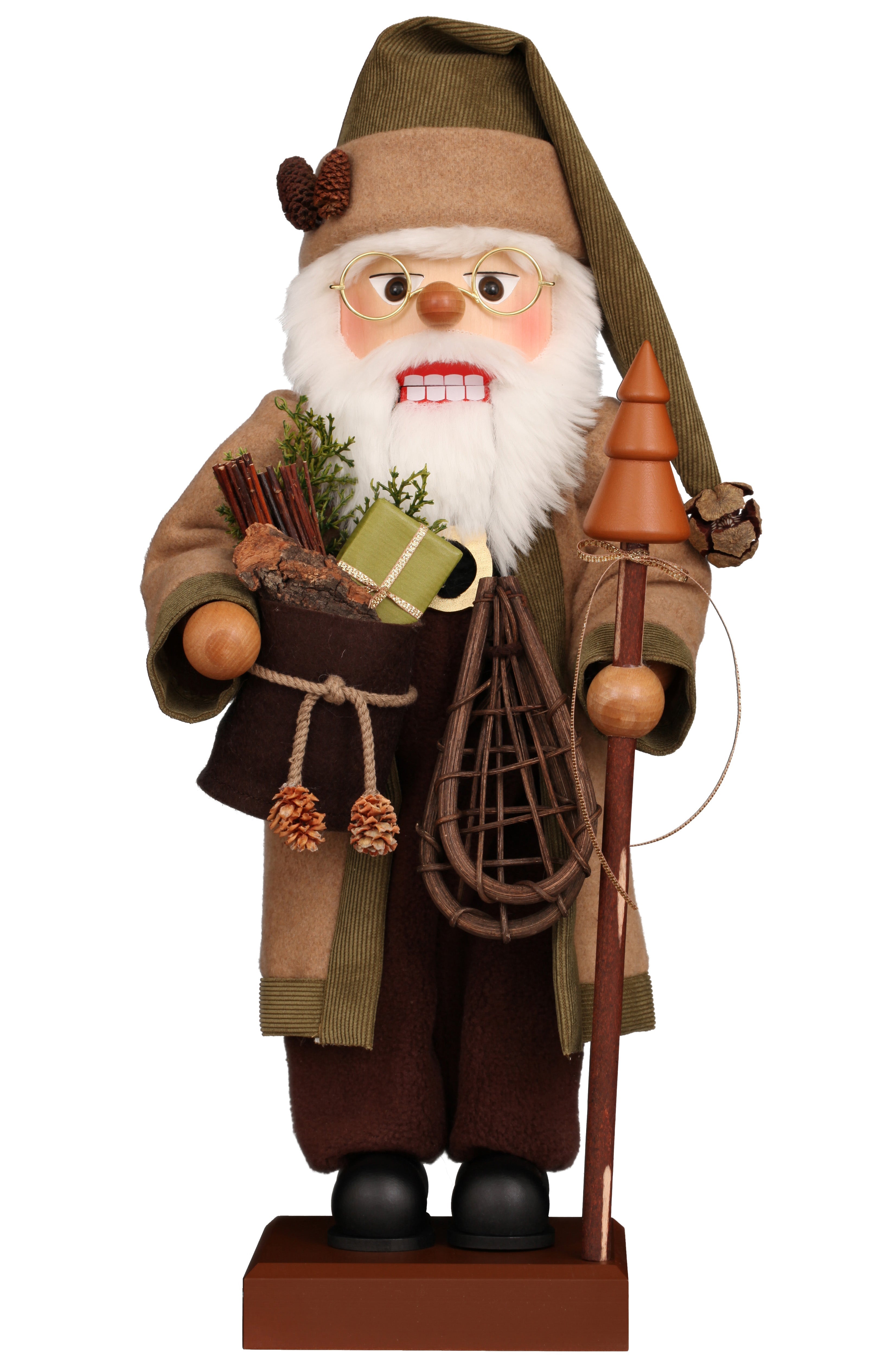 Christian Ulbricht Collectible Wooden Nutcracker - Forest Santa Limited Edition 2500