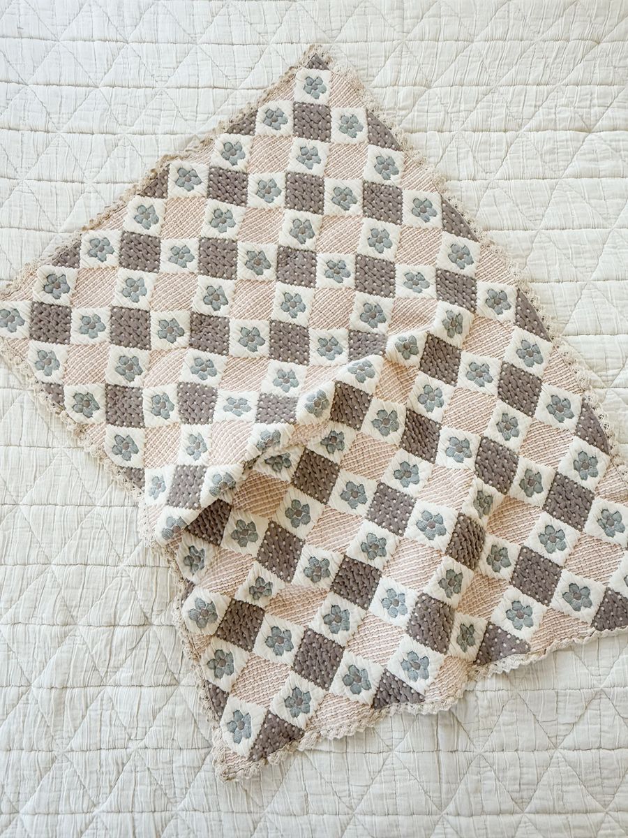 Organic Cotton Baby Blanket - Prairie