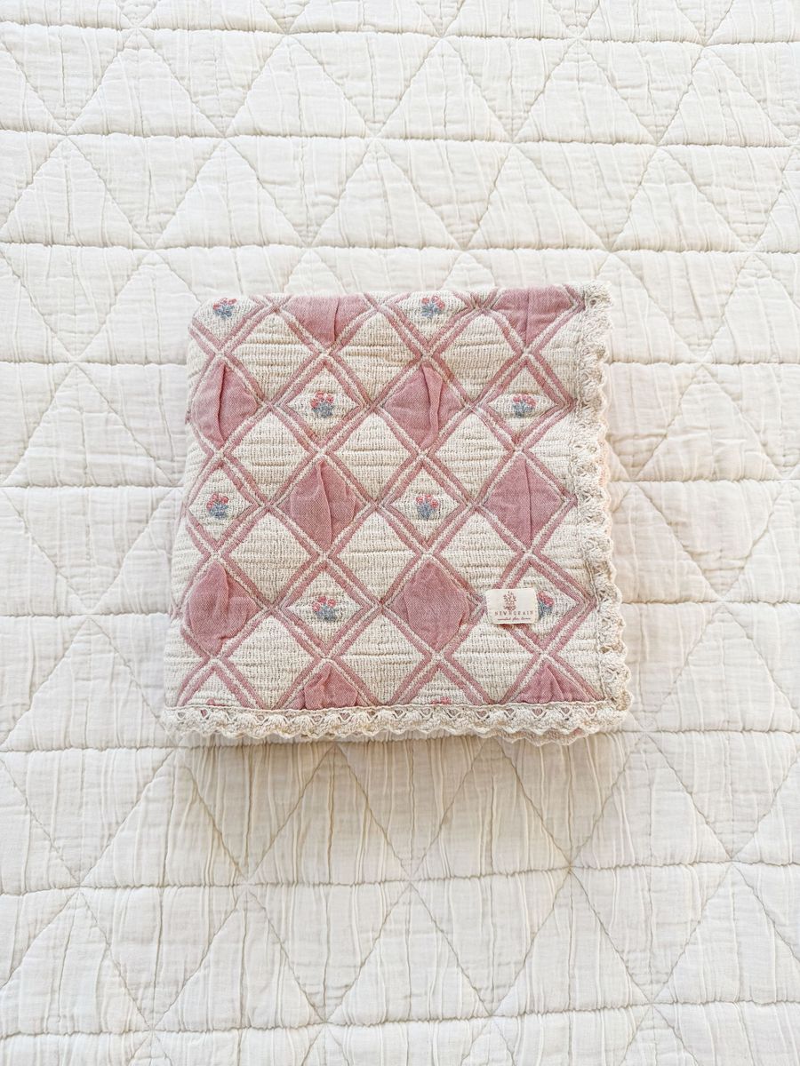 Organic Cotton Baby Blanket - Bouquet