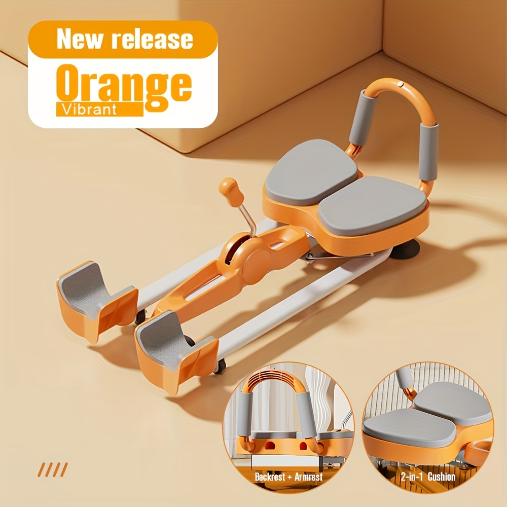 Leg Stretcher Splits Trainer 2-in-1 – 180° Adjustable, 7-Level Foot Support, Backrest & Plank Support, Foldable Ligament Stretcher for Yoga, Dance & Gymnastics