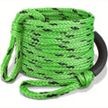Floating Tow Rope 60ft for Towable Tubes, 2000 lbs, Green Blue