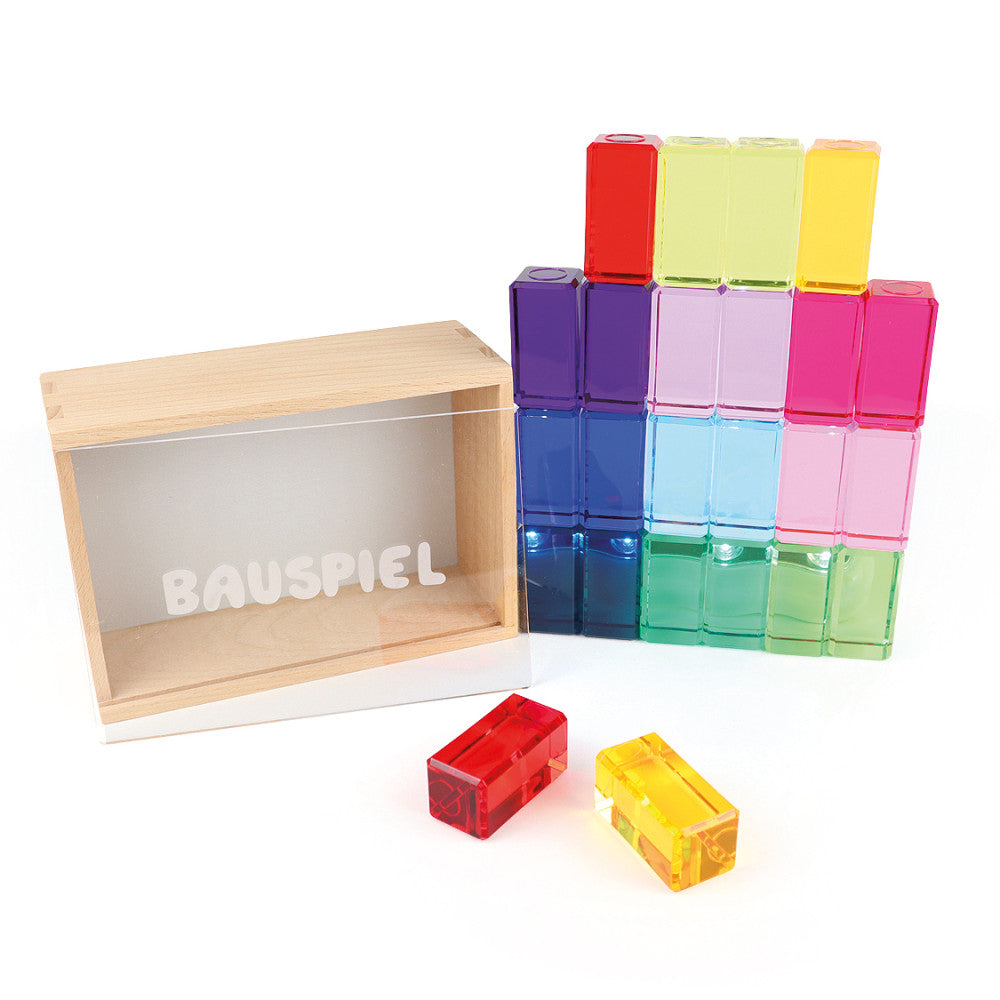 Bauspiel Luminous Blocks - 24 Piece