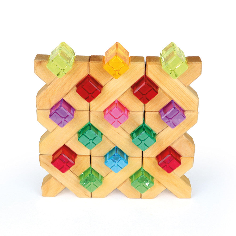 Bauspiel Luminous Blocks - 24 Piece