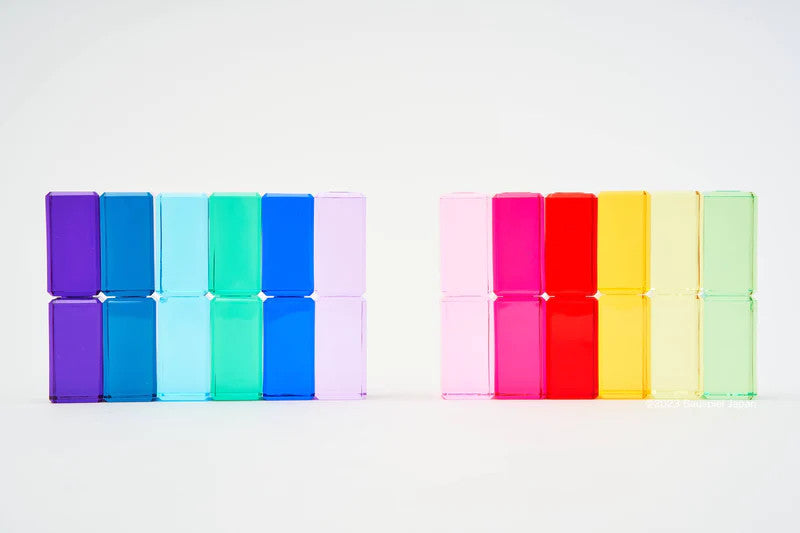 Bauspiel Luminous Blocks - 24 Piece