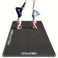 Thick TPE Exercise Gymnastics Mat 72"x48" – Extra Thick Non-Slip Surface for Yoga, Pilates, Home & Outdoor Fitness Training, Durable & Lightweight
