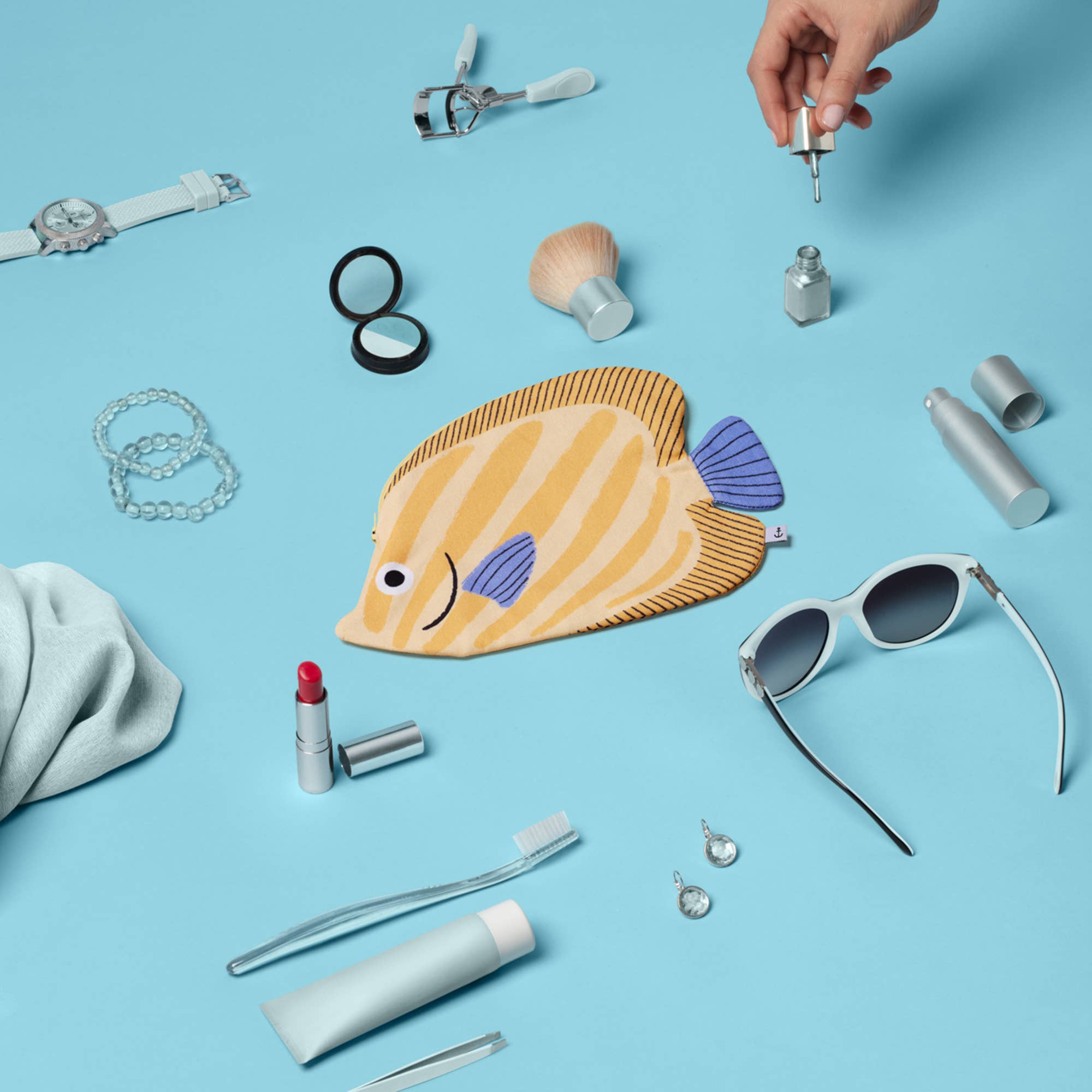 Butterfly Fish Pencil Case