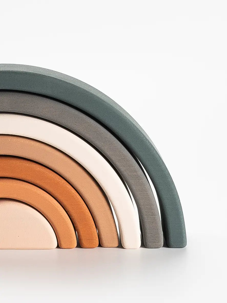 Sabo Concept Handmade Rainbow Stacker - Mojave Desert