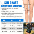 Knee Brace with Patella Gel Pad & Side Spring Stabilizers – Adjustable Compression Knee Support Wrap for Sports Running Workouts Camping, Breathable Knee Joint Stabilizer for Women Men, Blue & Black