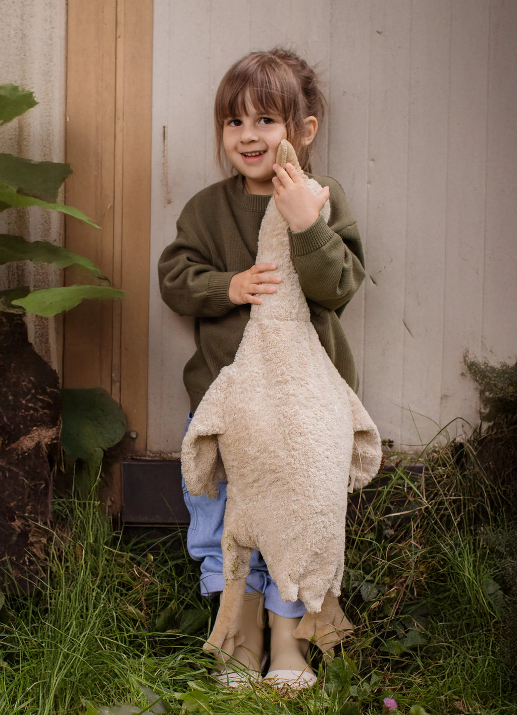 Senger Naturwelt Cuddly Animal - Linen Goose