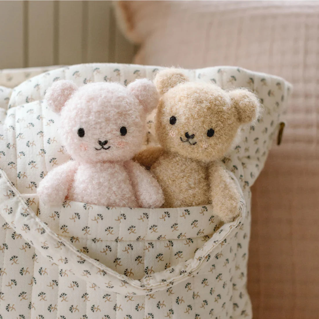 Cuddle + Kind Baby Bouclé Bear (Honey)