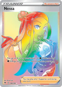 Nessa (196/185) [Sword & Shield: Vivid Voltage]