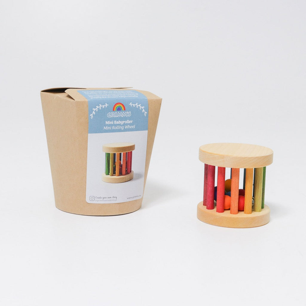 Grimm's Mini Rolling Rattle Wheel