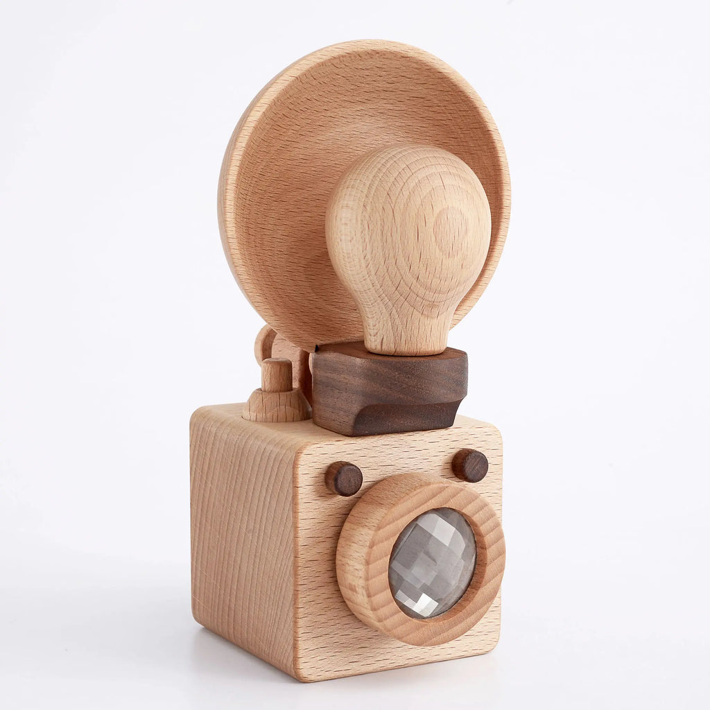 Father’s Factory | Wooden Light Bulb Camera