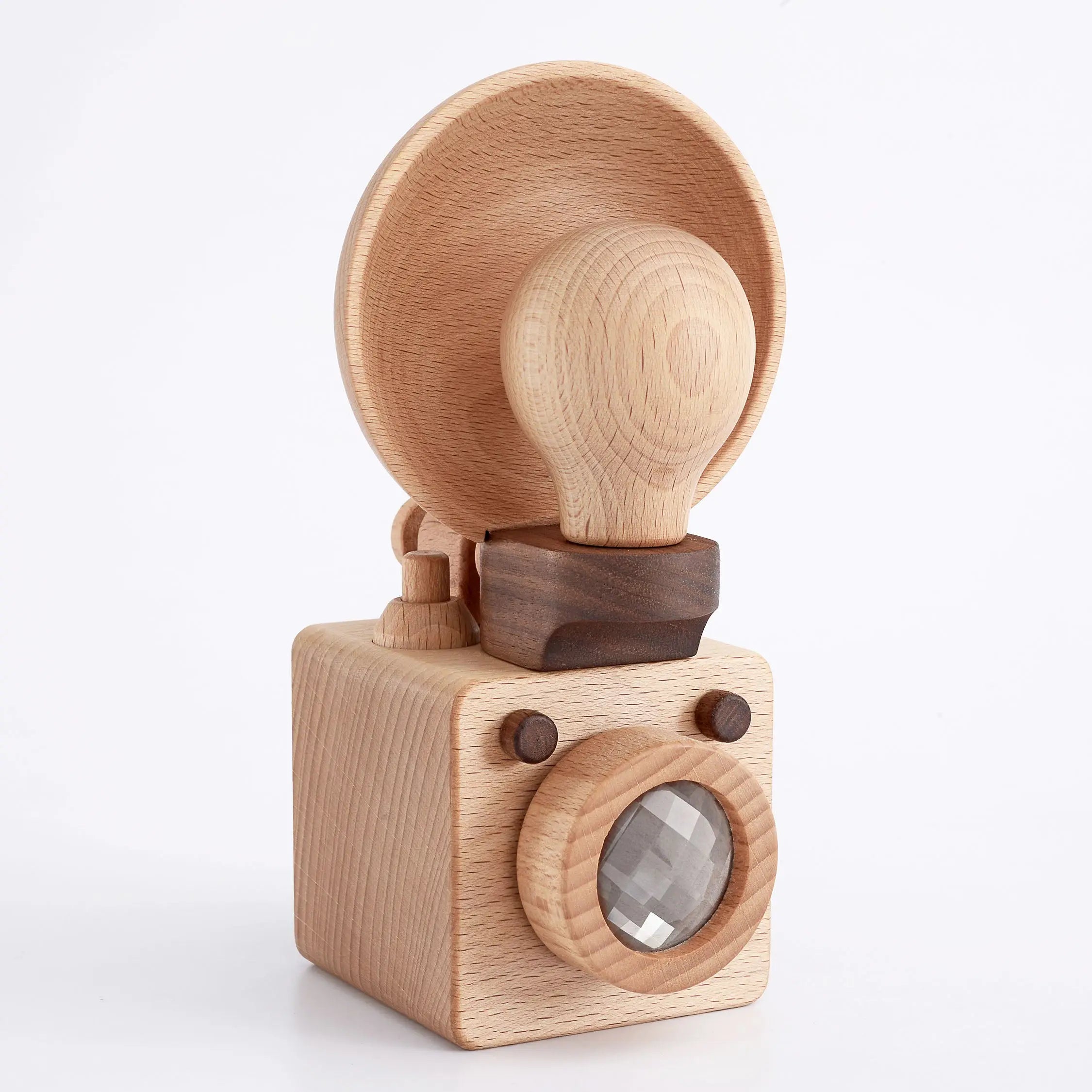 Father’s Factory | Wooden Light Bulb Camera