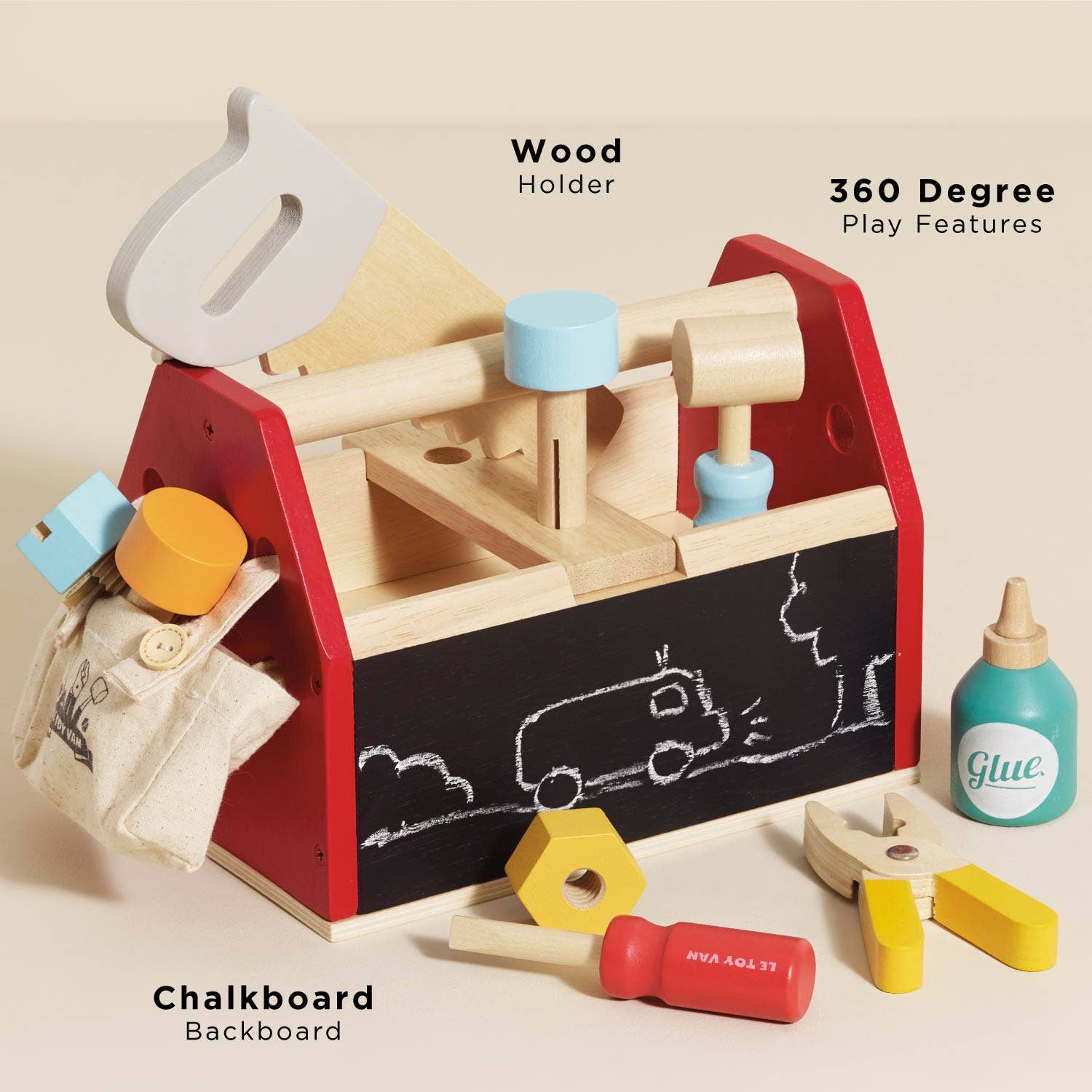 Tool Box & Wooden Tools