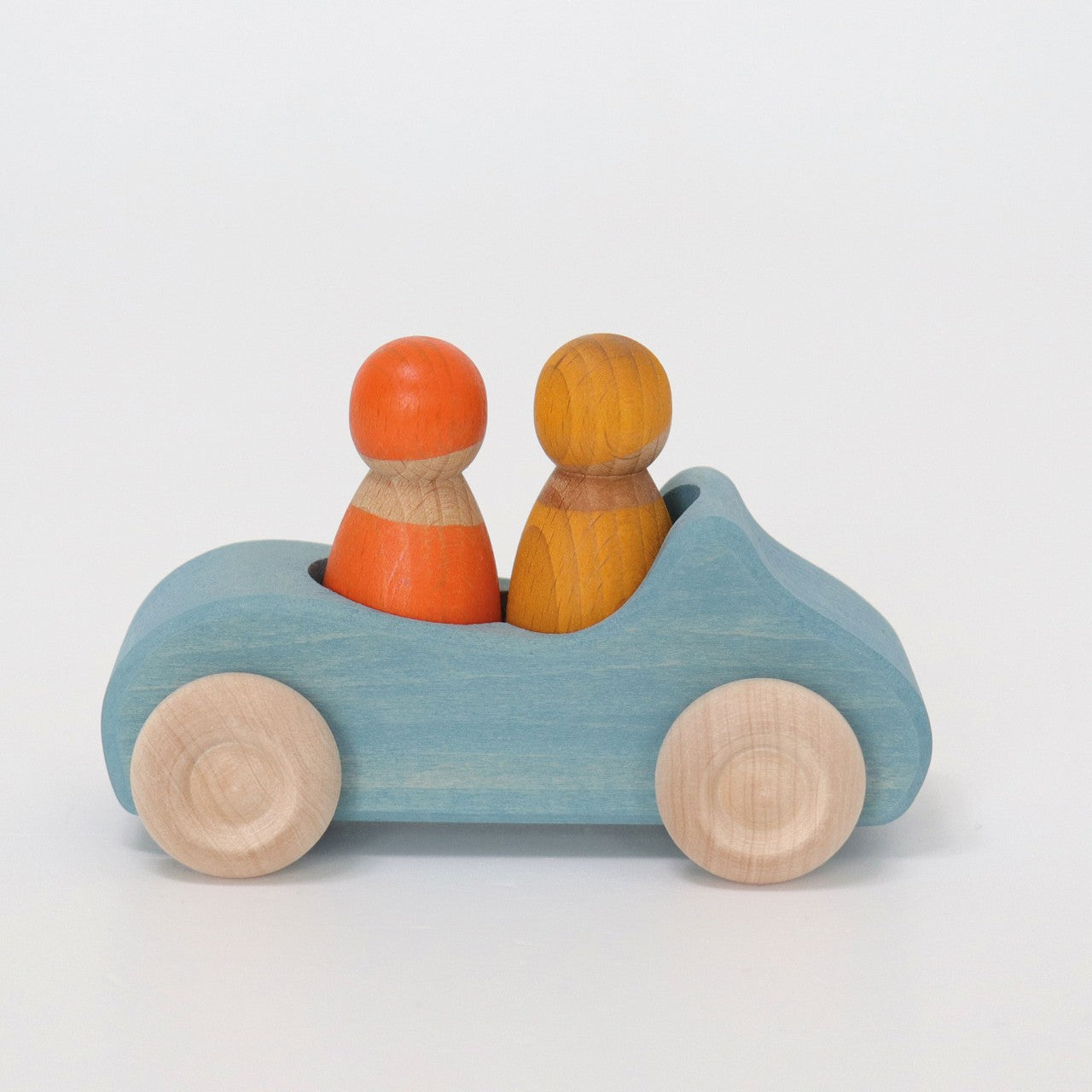 Grimm's Wooden Blue Convertible Car
