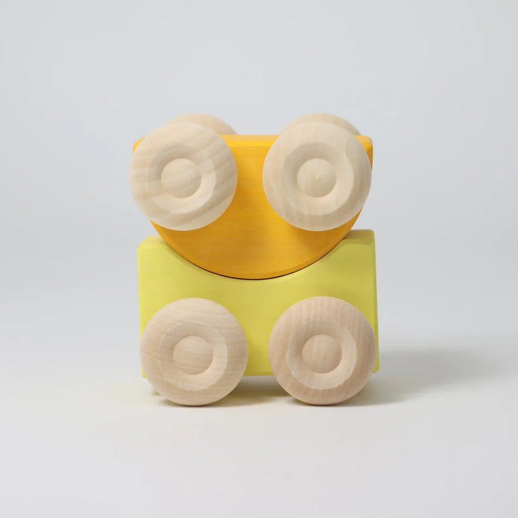 Grimm's Stacking Cars - Yellow