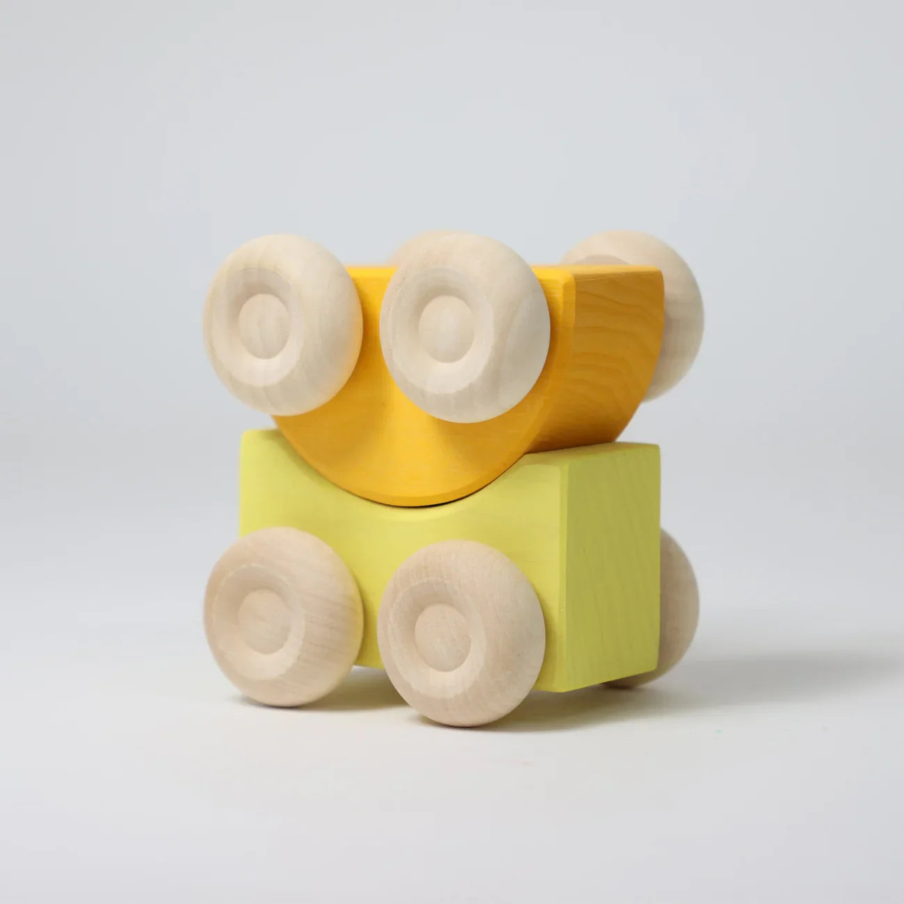 Grimm's Stacking Cars - Yellow
