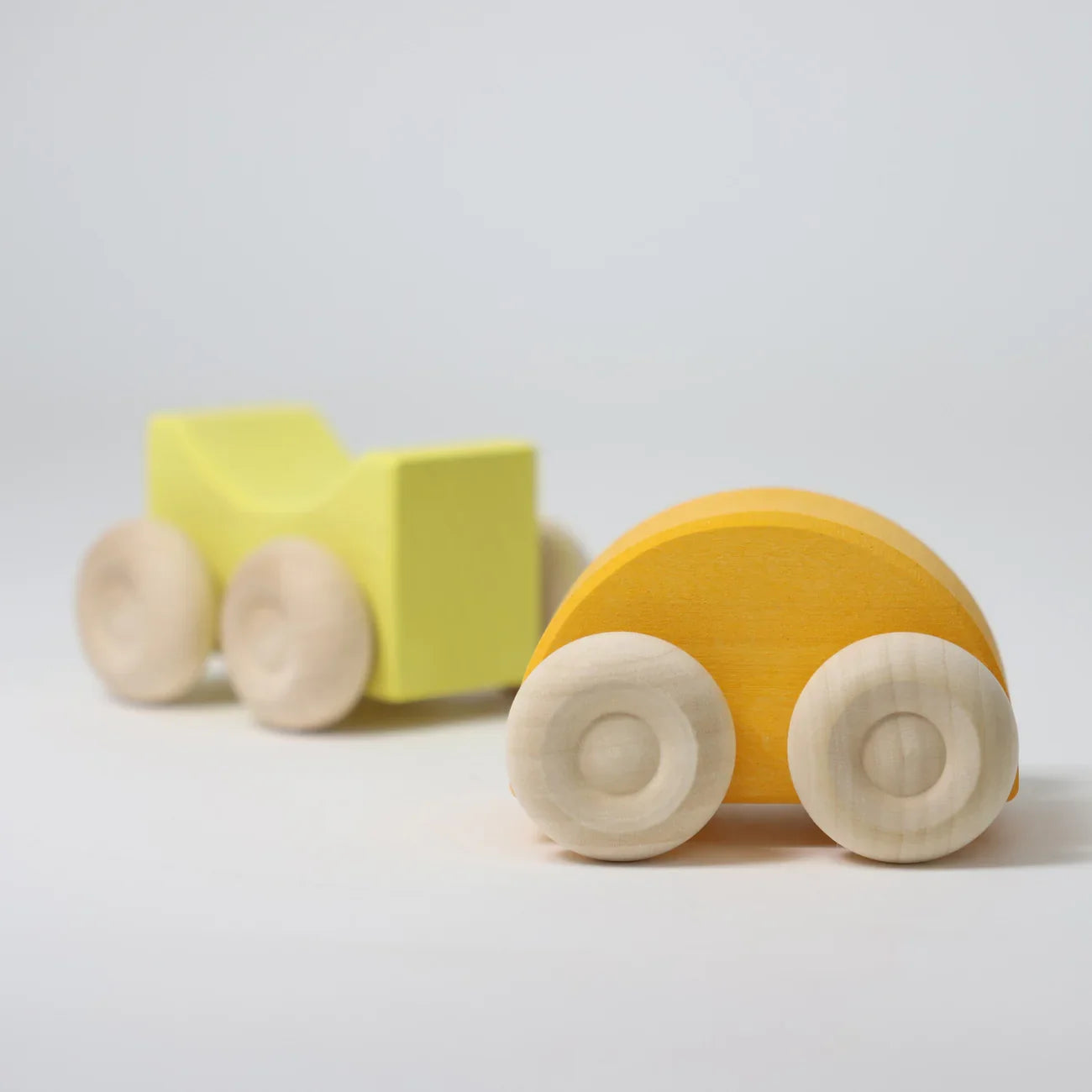 Grimm's Stacking Cars - Yellow