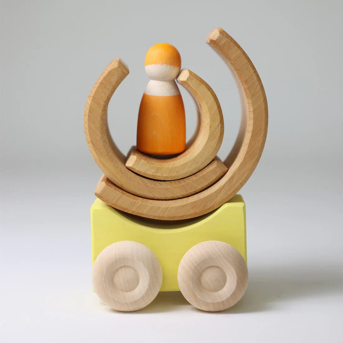Grimm's Stacking Cars - Yellow