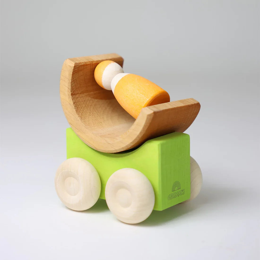 Grimm's Stacking Cars - Green