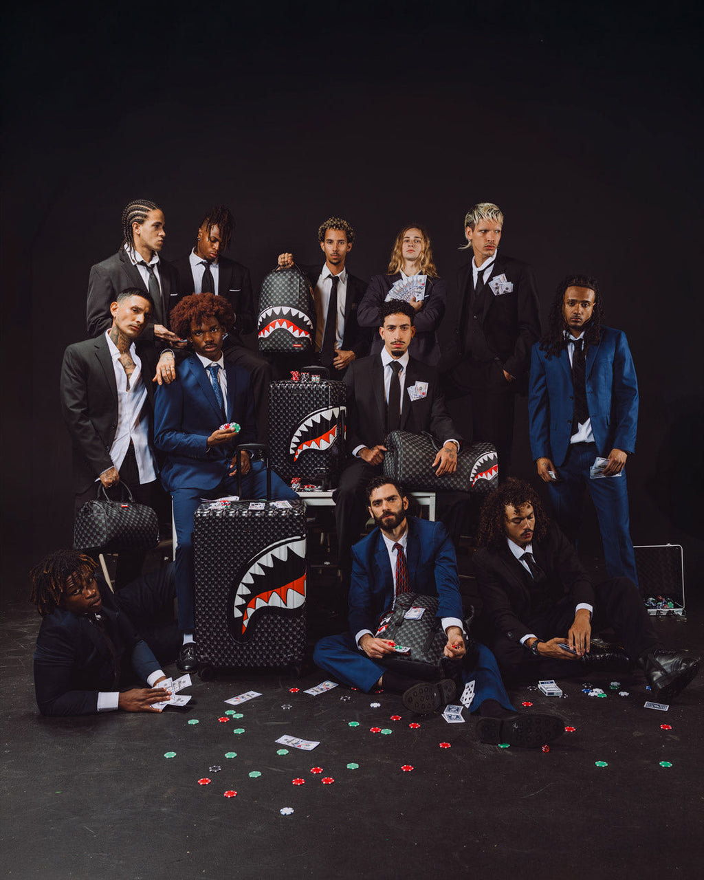 SHINOBI SHARKS IN PARIS FULL-SIZE LUGGAGE