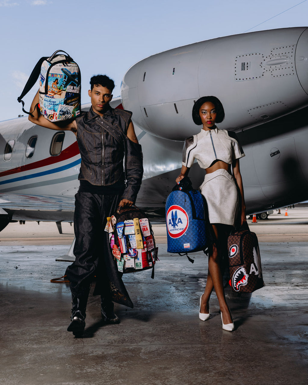 AMERICAN AIRLINES 100 YRS - OG EAGLE BACKPACK