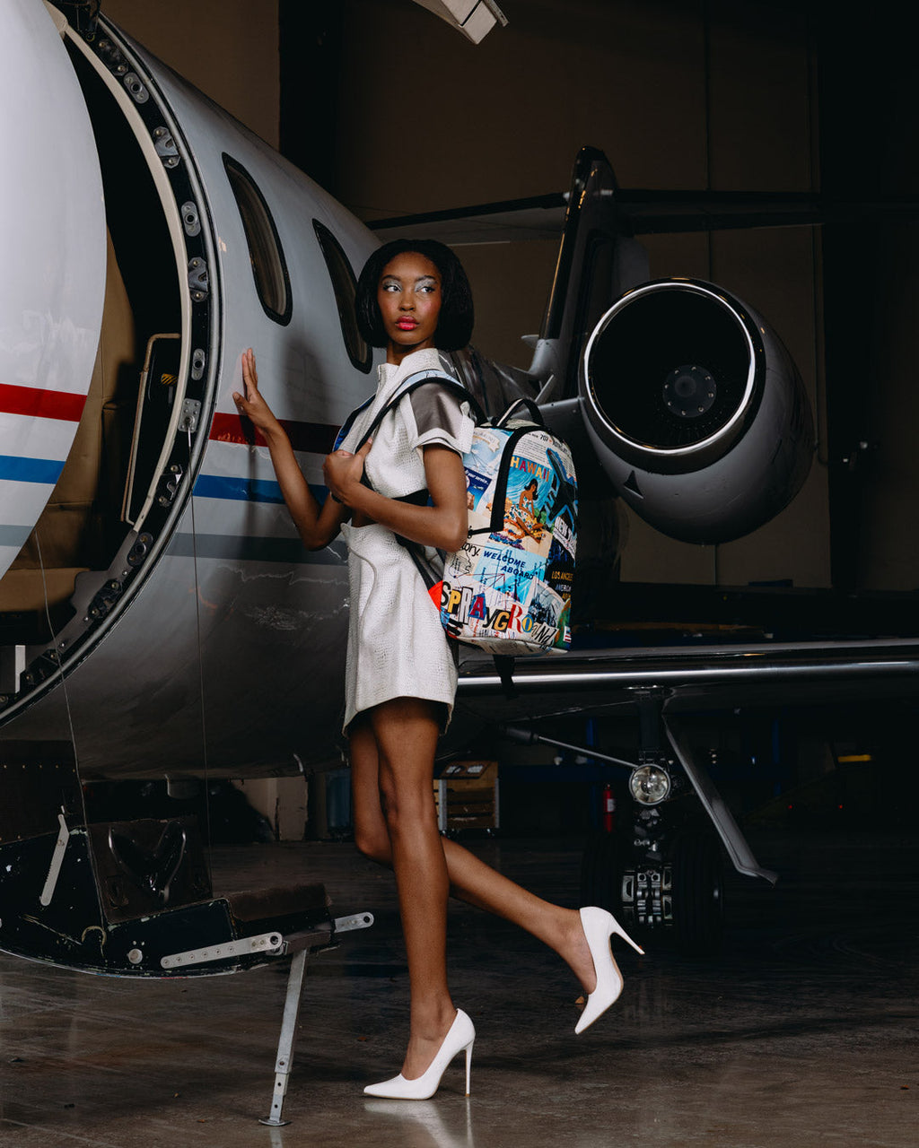 AMERICAN AIRLINES 100 YRS - WELCOME ABOARD BACKPACK