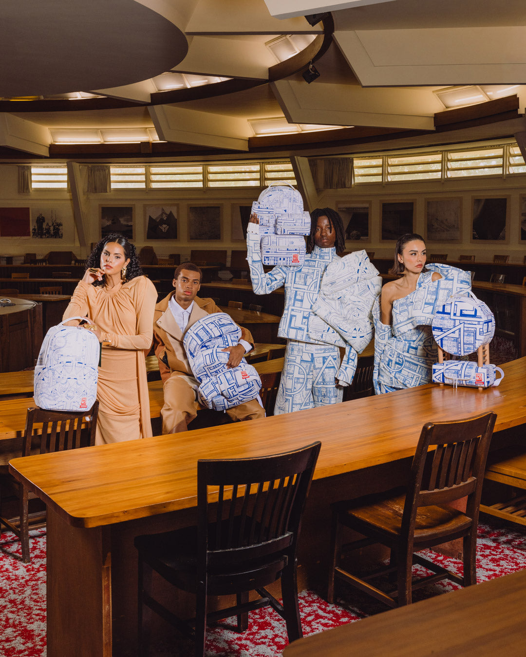 FRANK LLOYD WRIGHT COLLAB BREAKING THE BOX BACKPACK