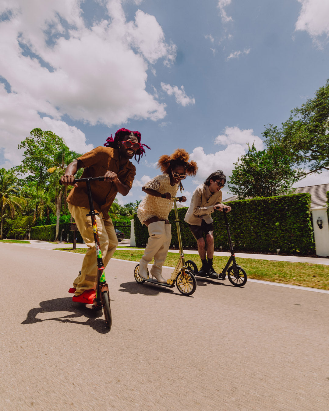 THE GOLD ONE SCOOTER