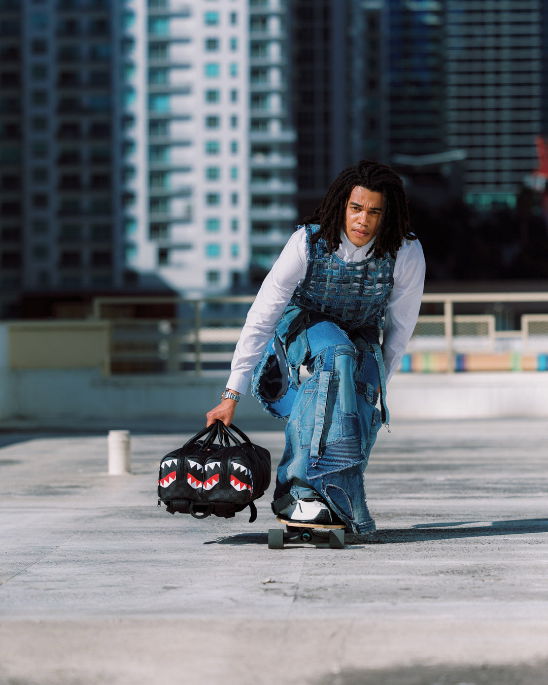 DOUBLE TROUBLE - THE 2 DUFFLE BACKPACK