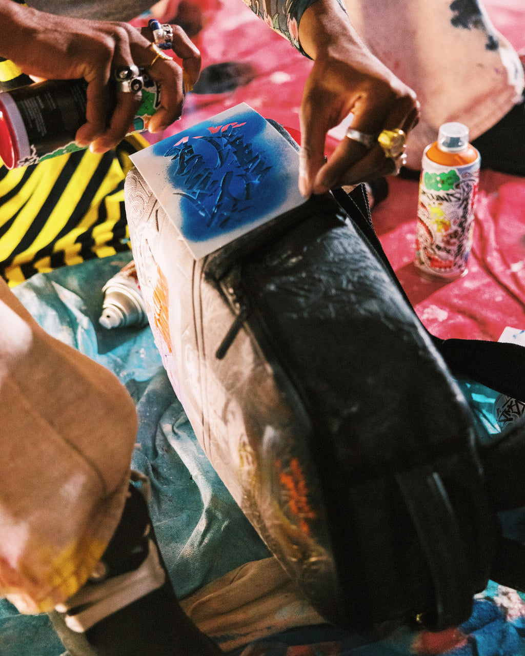 WYNWOOD WALLS COLLAB STENCIL COLLECTION BACKPACK