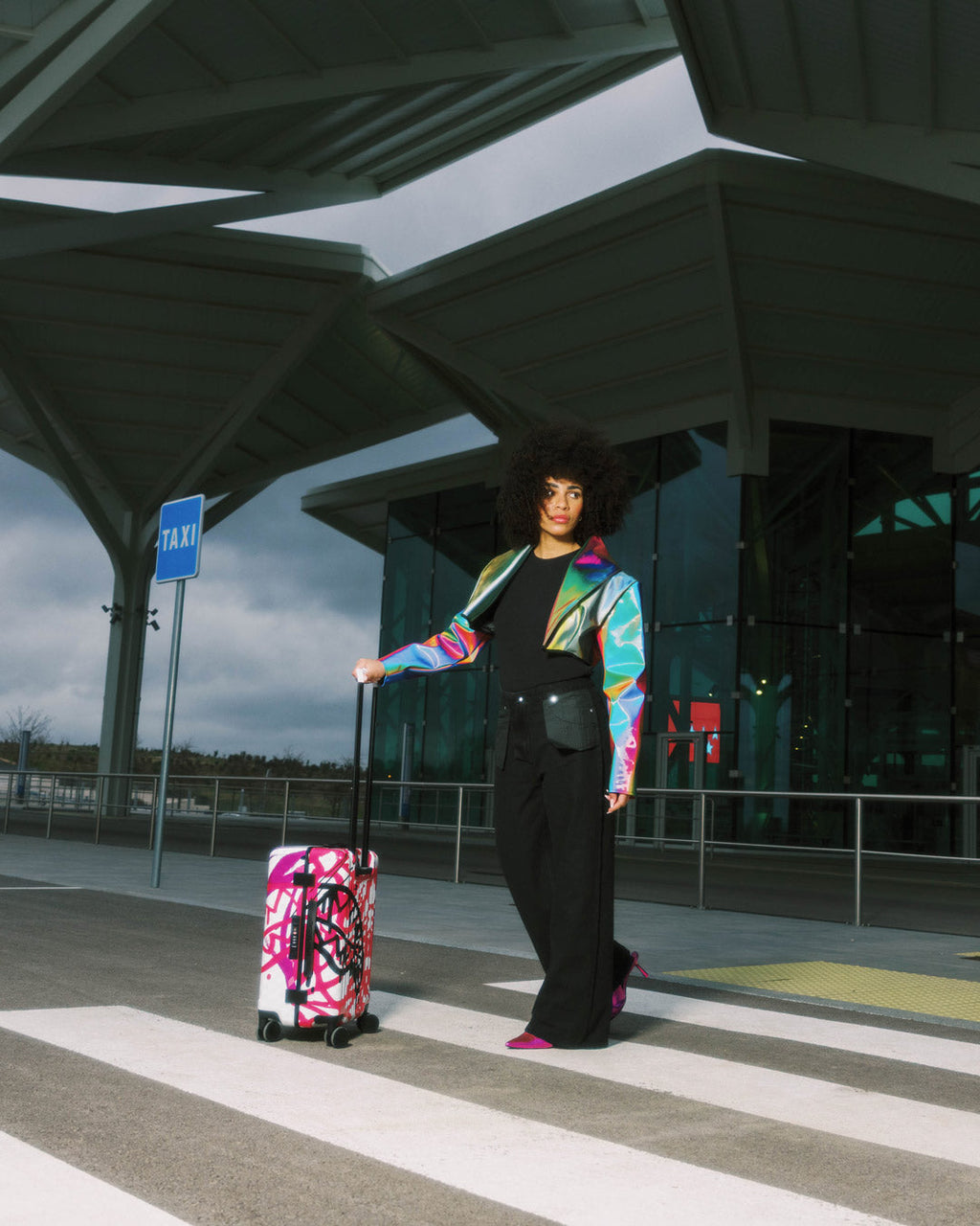 CRASH GRAFF TURBO CARRY-ON LUGGAGE