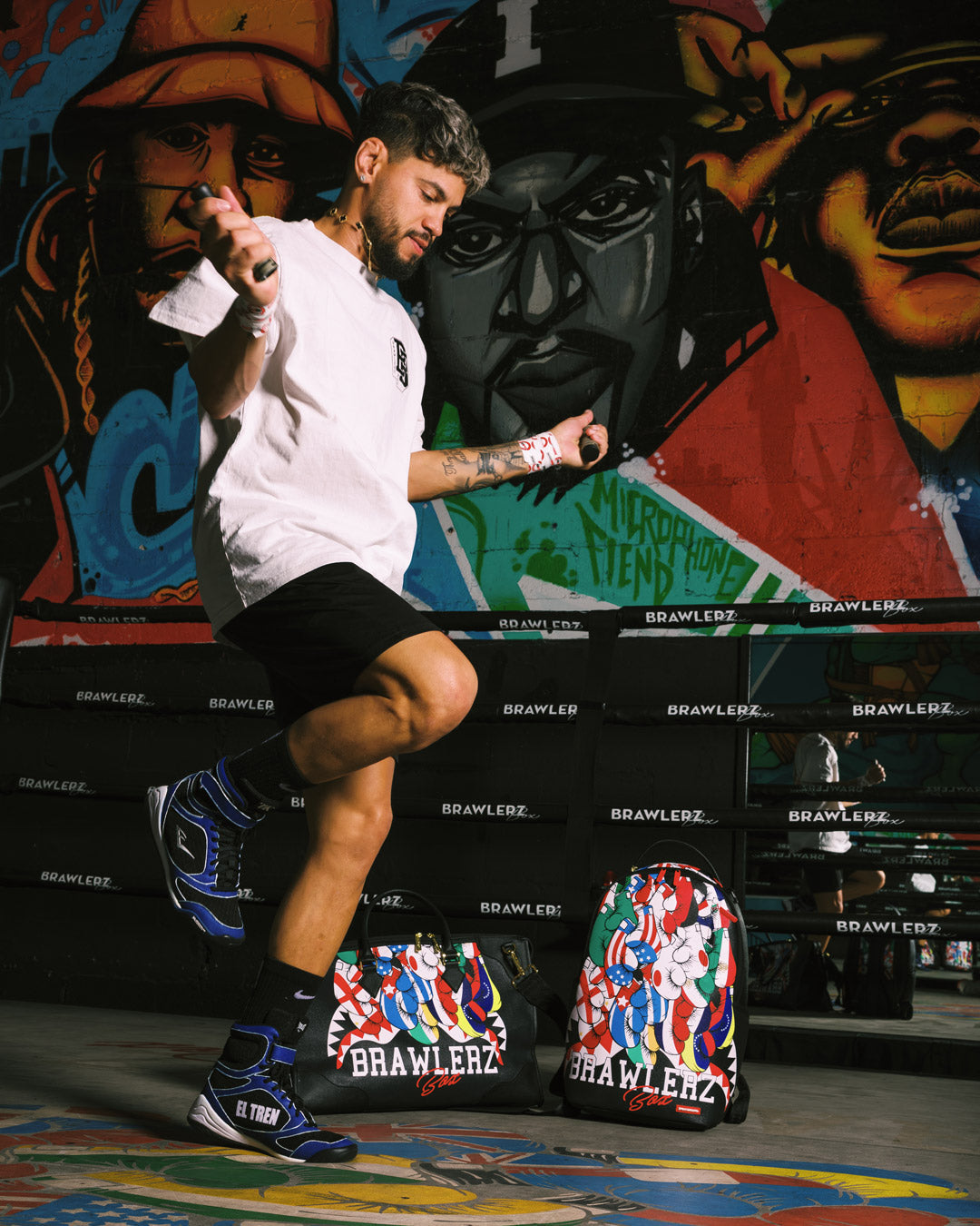 BRAWLERZ BOXING CLUB MIAMI COLLAB DUFFLE