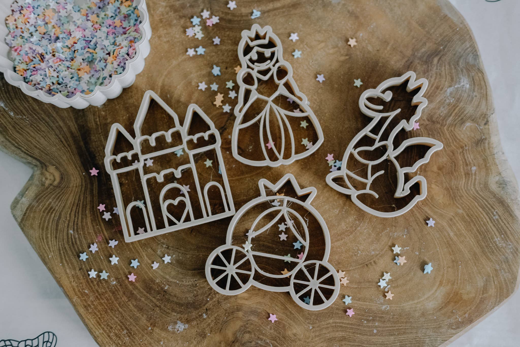 Princess Cutter Set - Eco Playdough Tool