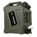 Water Storage Container with Spigot 2 Handles BPA Free PVC Collapsible Water Jug for Camping Outdoor RV Hiking Emergency Survival Portable Water Tank 3.2Gal 5Gal 2.6Gal Multi-Color Options