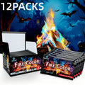 Fire Color Changing Packets 12/24pcs – Magic Colorful Flame Packets for Campfire, Fire Pit, Bonfire & Outdoor Fireplace, Fun Camping Accessories for Adults & Families
