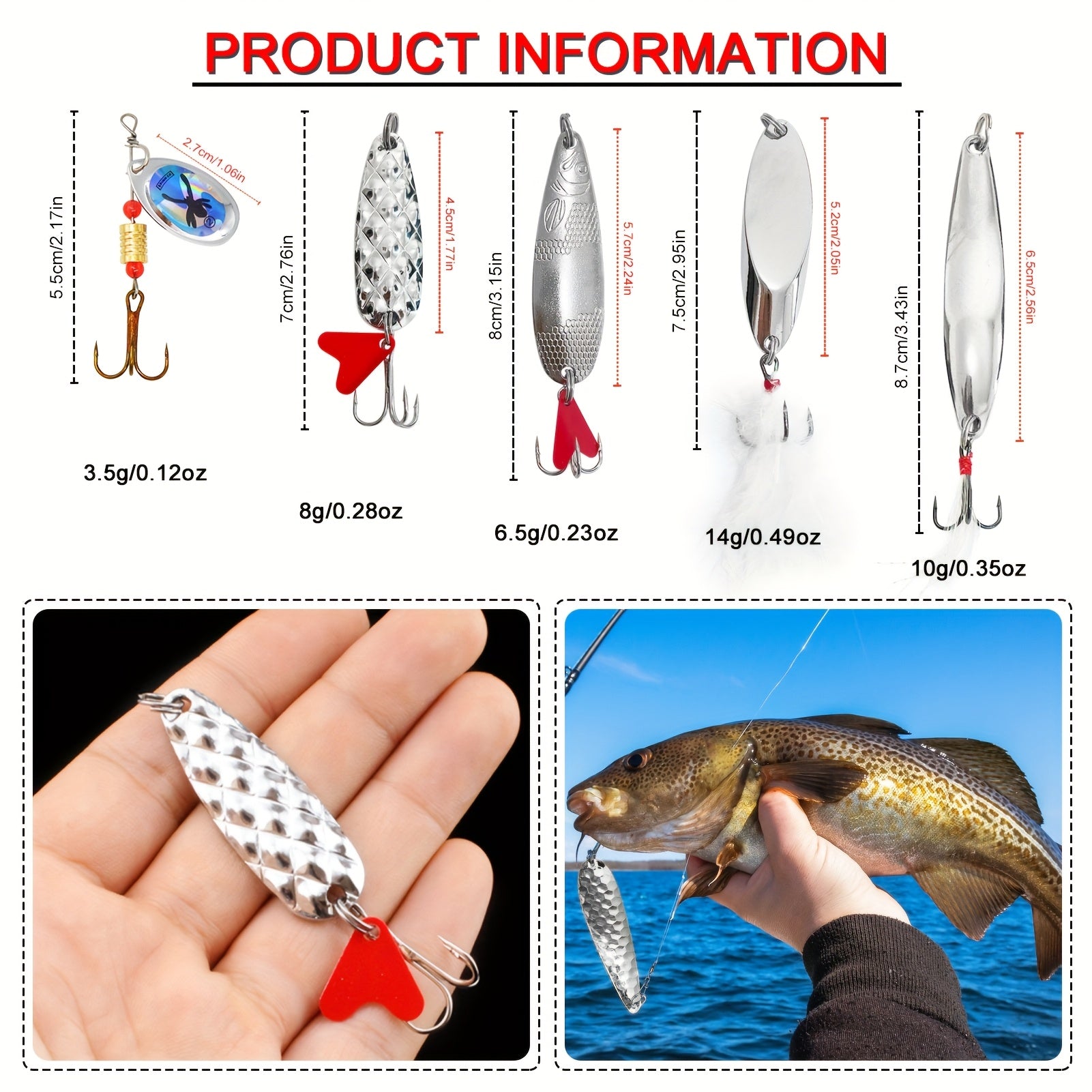 491-Piece Fishing Lures Kit – Complete Tackle Box Set with Soft Lures, Sinker Weights, Hooks, Jigs, Spinnerbait, Crankbait, Minnow & Plier for Freshwater & Saltwater | Fishing Gifts for Men