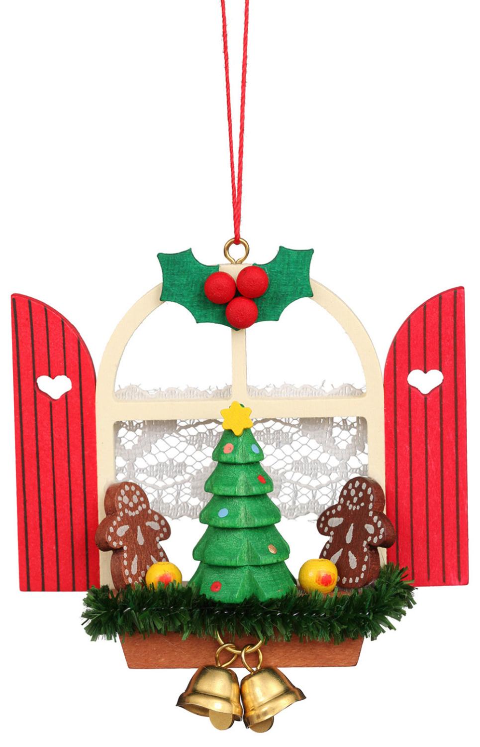 Christian Ulbricht Ornament - Window with Gingerbread