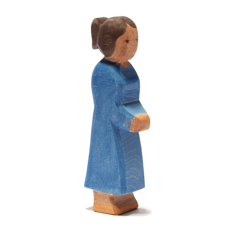 Ostheimer Mother, Blue Dress
