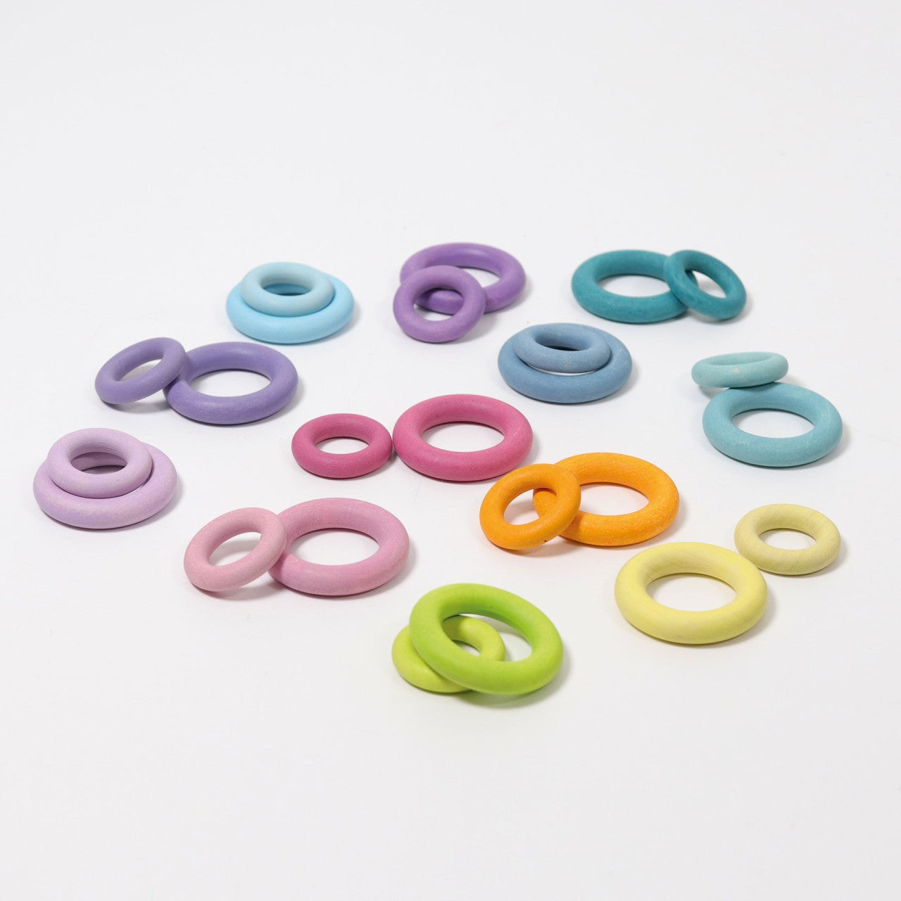 Grimm's Building Rings - Pastel