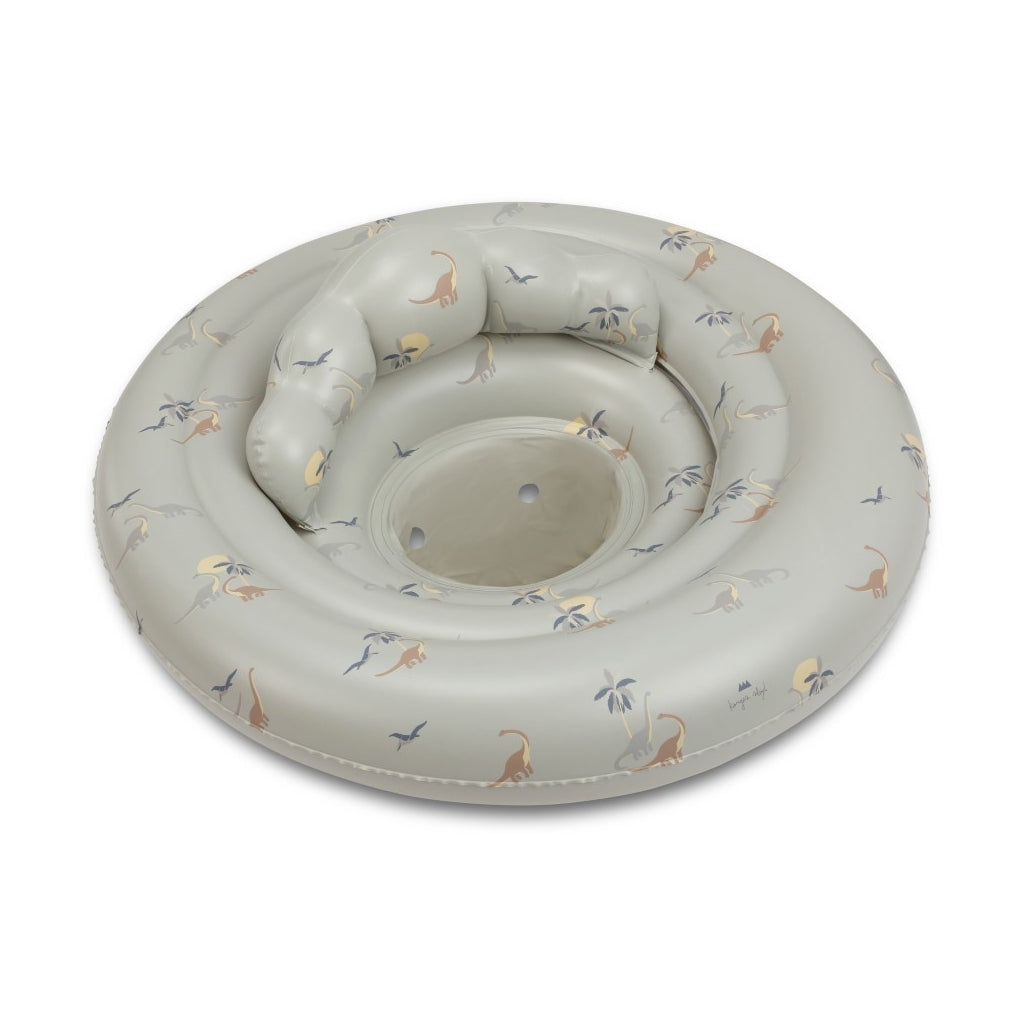 Inflatable Baby Swim Ring - Dinosaur Print - Final Sale