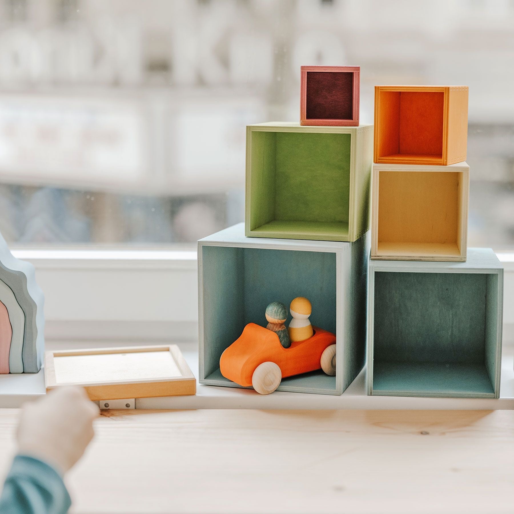 Grimm's Large Set of Boxes - Pastel