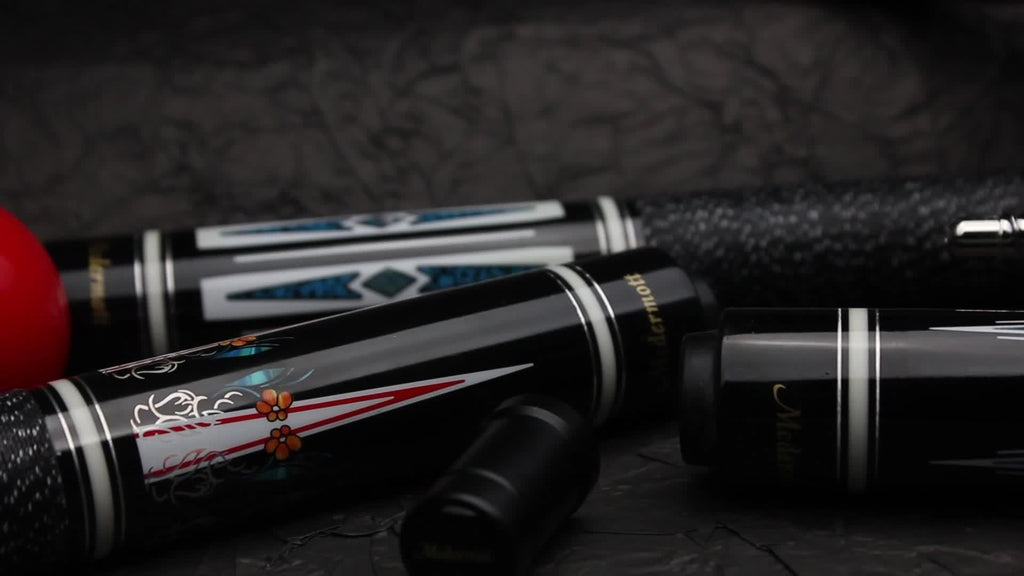 2-Piece Pool Cue 58 Inch – Grade A Canadian Maple, 12.5mm Low Deflection Shaft, Multi-Layer Leather Tip, Irish Linen Wrap – Professional Billiard Stick for Players