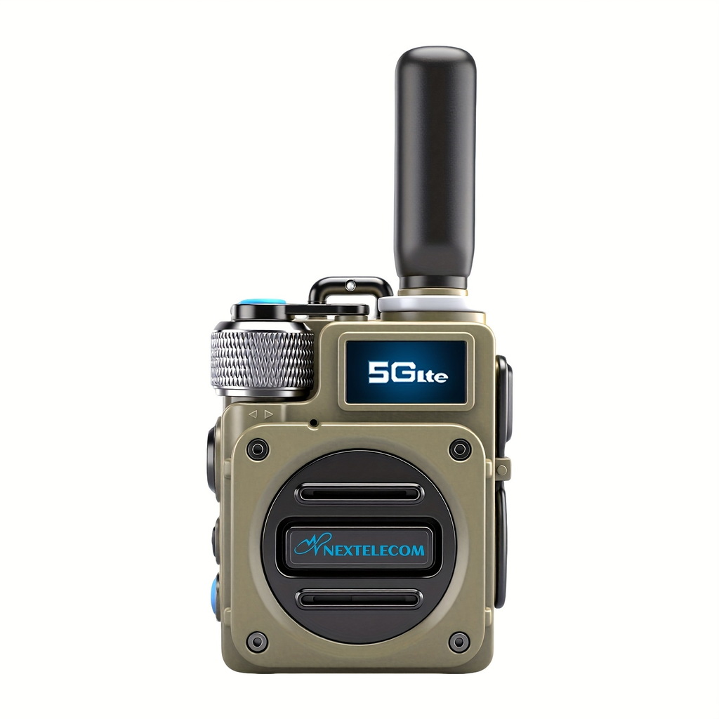 POC Walkie Talkies Long Range Two-Way Radio with SIM Card – No Monthly Fee, 5000-Mile Nationwide Coverage, Shock & Dust Proof for Truckers, Construction, Camping & Hunting