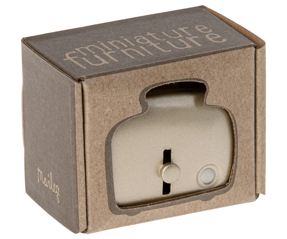 Maileg Toaster with Bread, Large Size - Silver