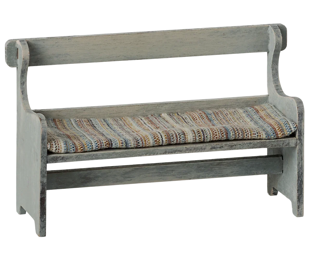 Maileg Mouse Bench - Off-White