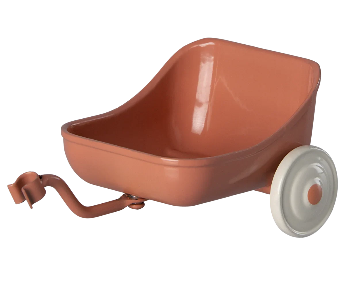 Maileg Tricycle Hanger, Mouse - Coral