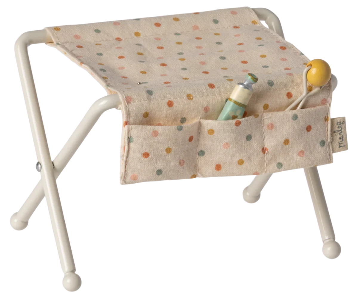 Maileg Nursery Table, Baby Mouse - Off White