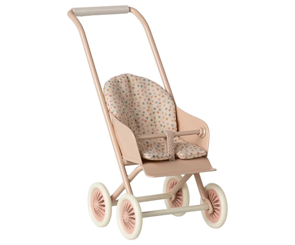 Maileg Stroller, Micro - Powder